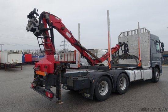 Logging truck DAF XF 510 MIT PENZ LADEKRAN 15Z8.70 INKL. HOLZGREIFER 6X4