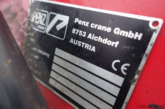 Logging truck DAF XF 510 MIT PENZ LADEKRAN 15Z8.70 INKL. HOLZGREIFER 6X4