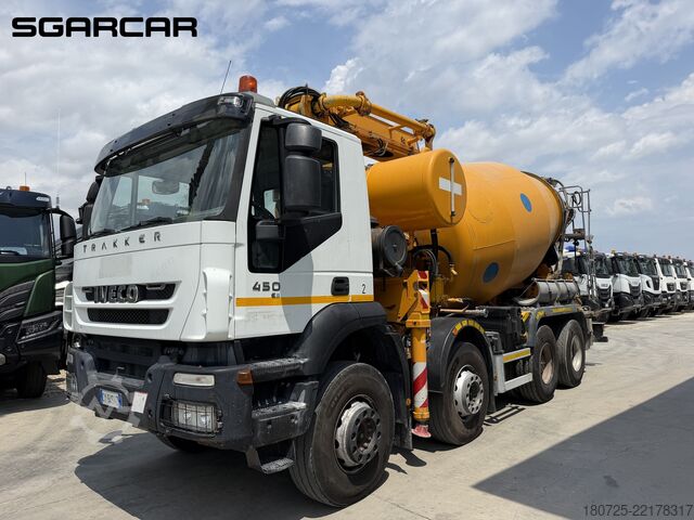 Concrete pump truck IVECO TRAKKER 450 BETONPOMPA
