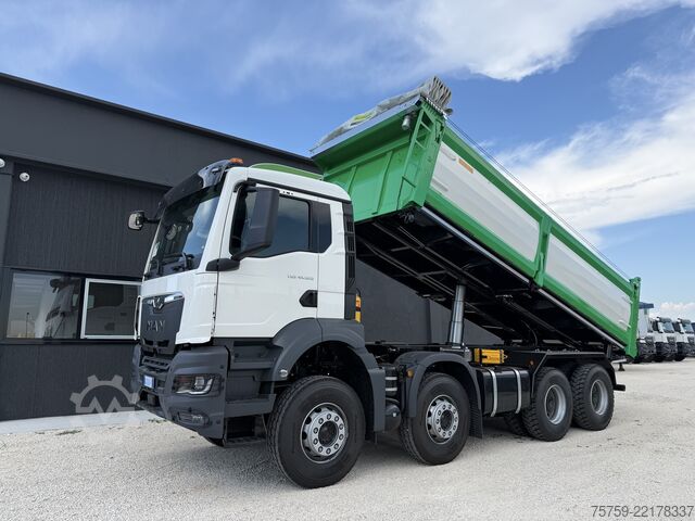 Three-sided tipper truck MAN TGS 41.520 40Ton 8x4 Euro6 KIPPER 18cbm