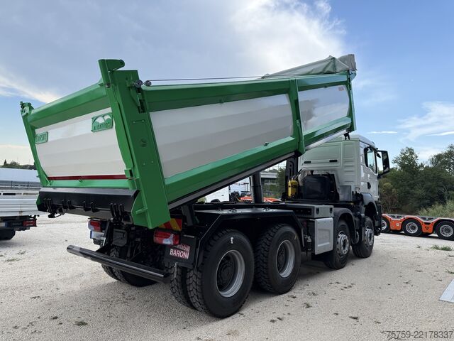 Three-sided tipper truck MAN TGS 41.520 40Ton 8x4 Euro6 KIPPER 18cbm