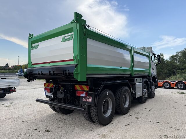Three-sided tipper truck MAN TGS 41.520 40Ton 8x4 Euro6 KIPPER 18cbm