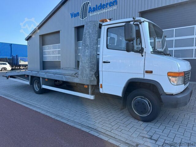 Car transporter Mercedes-Benz Vario 614, Tijhof Galvaniced Car transporter