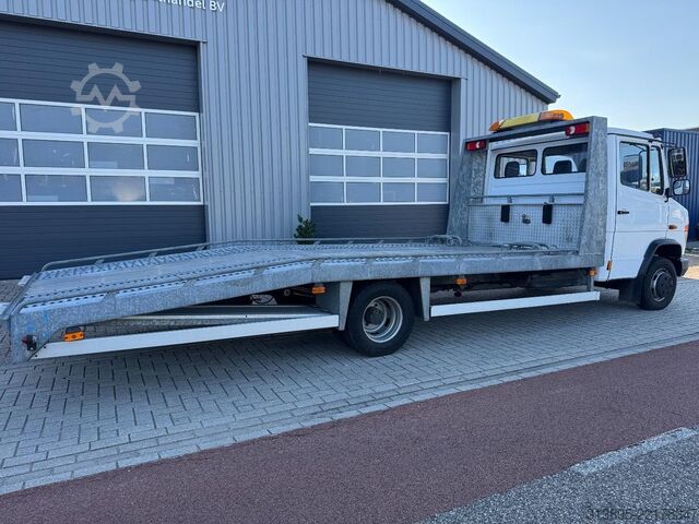 Car transporter Mercedes-Benz Vario 614, Tijhof Galvaniced Car transporter