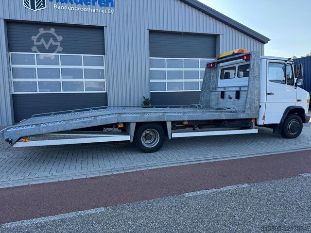 Car transporter Mercedes-Benz Vario 614, Tijhof Galvaniced Car transporter