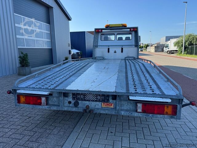 Car transporter Mercedes-Benz Vario 614, Tijhof Galvaniced Car transporter