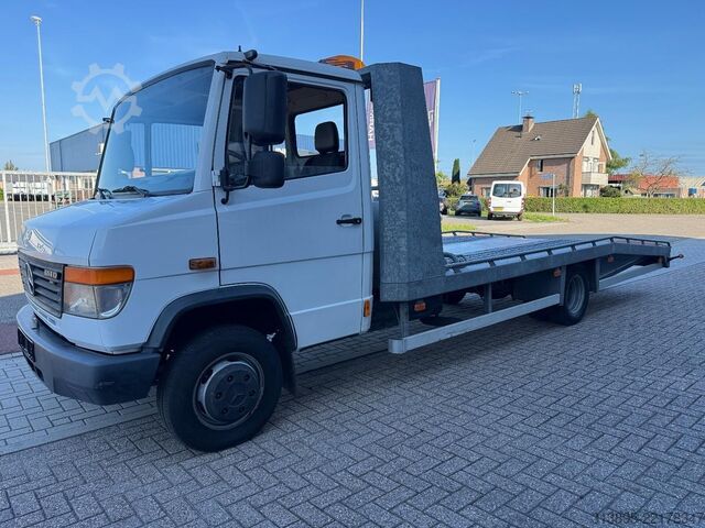 Car transporter Mercedes-Benz Vario 614, Tijhof Galvaniced Car transporter