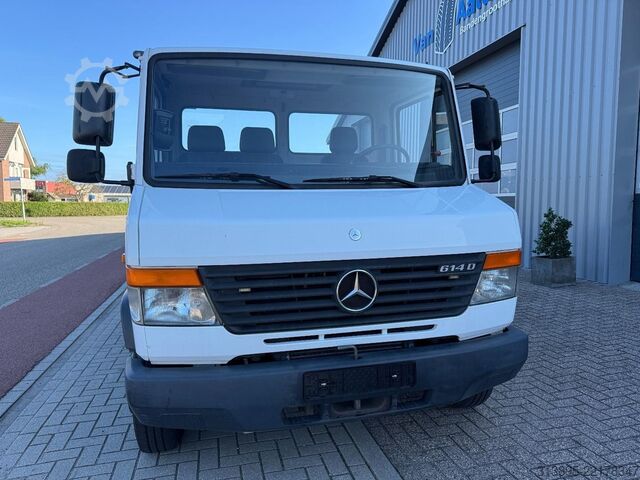 Car transporter Mercedes-Benz Vario 614, Tijhof Galvaniced Car transporter