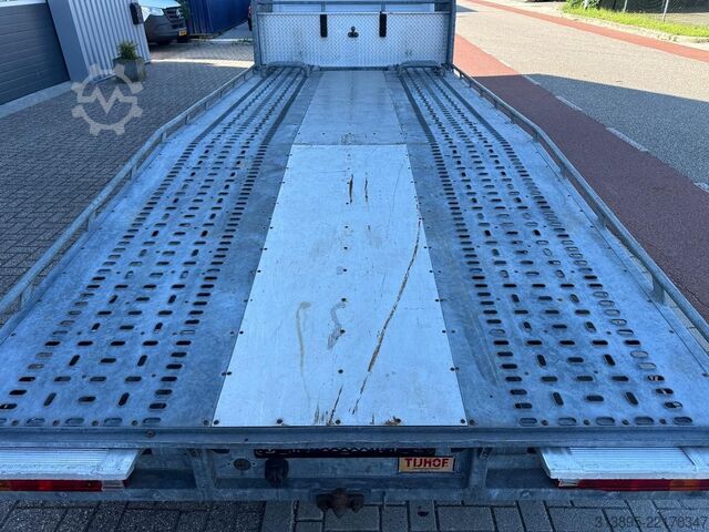 Car transporter Mercedes-Benz Vario 614, Tijhof Galvaniced Car transporter