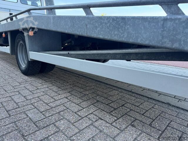 Car transporter Mercedes-Benz Vario 614, Tijhof Galvaniced Car transporter