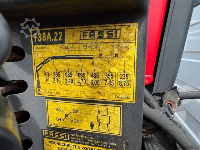Crane Mercedes-Benz Vario 614, Fassi F38A 2, Rotator, 2 x Extra Fun...