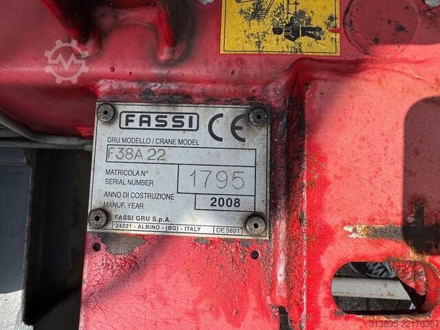 Crane Mercedes-Benz Vario 614, Fassi F38A 2, Rotator, 2 x Extra Fun...