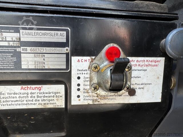Crane Mercedes-Benz Vario 614, Fassi F38A 2, Rotator, 2 x Extra Fun...