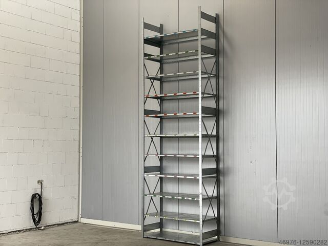 Fachbodenregal Regal Lagerregal Regale Dexion HI280 / 2,63 lfm. / verzinkt / Ständer 1.200x610mm / Fachbreite 1290 mm