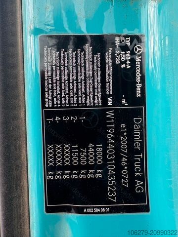 Standard tractor unit MERCEDES-BENZ 1846 HAD Arocs / 4x4x