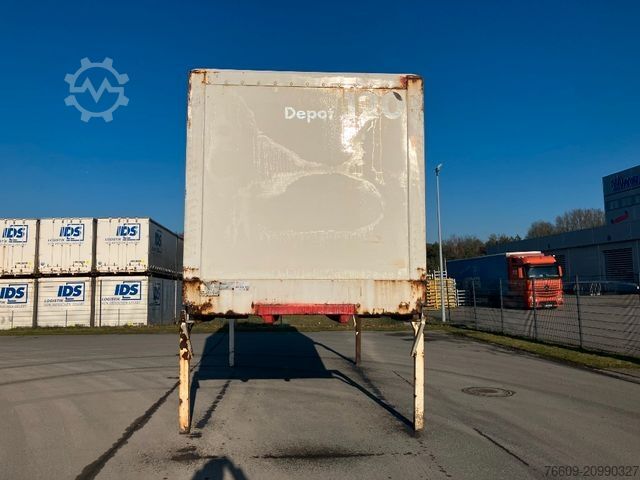 Swap body trailer KRONE Wechselbrücke Koffer