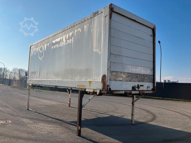 Swap body trailer KRONE Wechselbrücke Koffer