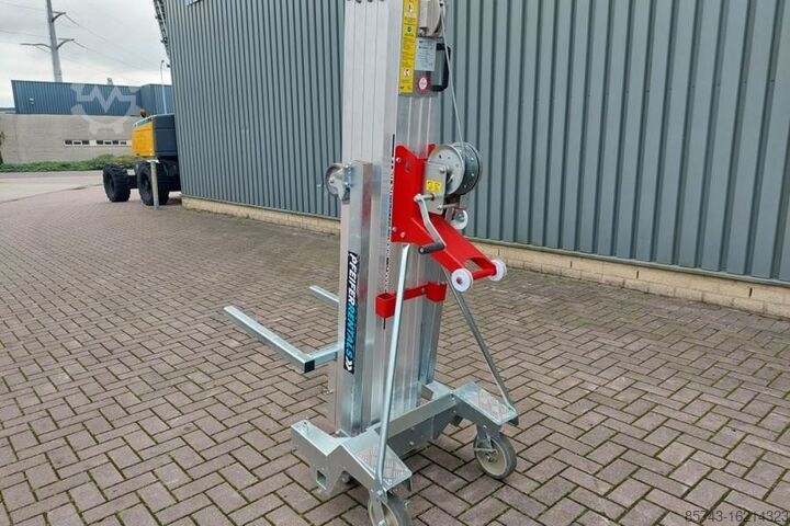 Articulated boom lift AlpLift Large 620 Material Lift, Valid inspection,