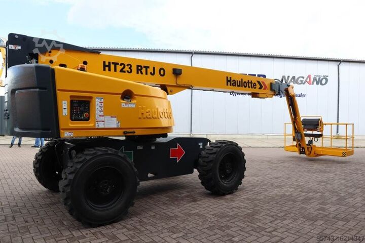 Telescopic boom lift Haulotte HT23RTJ O Valid Inspection, *Guarantee! Diesel, 4x