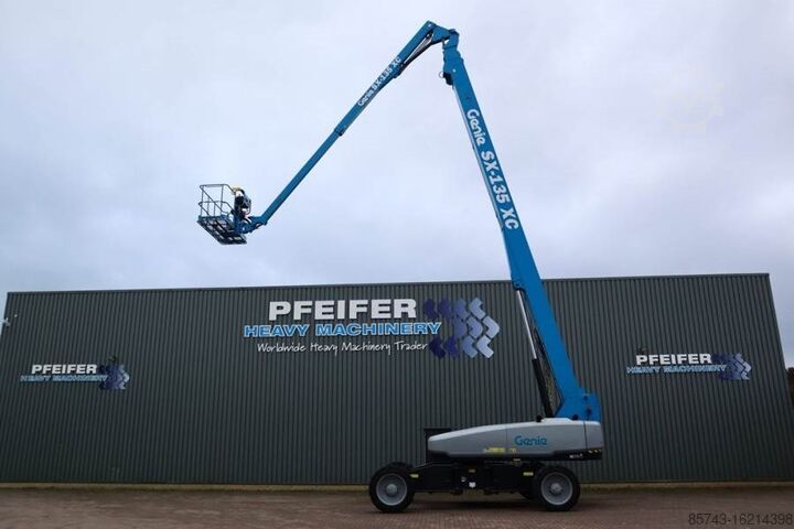 Teleskopbühne Genie SX135 XC Valid inspection, *Guarantee! 43m Working
