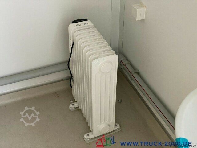 Anhänger mit Pritsche & Plane  Sanitär Toiletten Container NEU 6 Toiletten