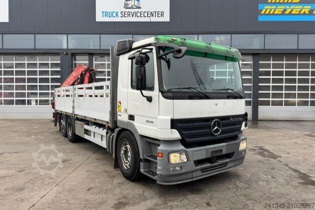 Truck mounted crane MERCEDES-BENZ Actros 2541 6x2 Fassi 165-5