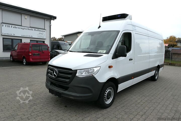 Refrigerator body van MERCEDES-BENZ Sprinter 317CDI Maxi Tiefkühlkasten Klima Navi