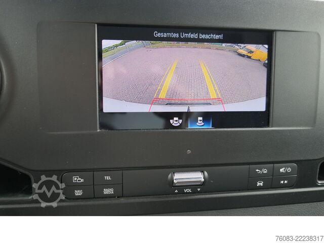 Refrigerator body van MERCEDES-BENZ Sprinter 317CDI Maxi Tiefkühlkasten Klima Navi