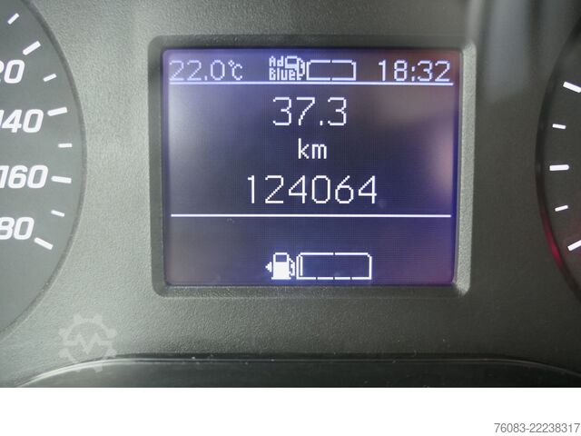 Refrigerator body van MERCEDES-BENZ Sprinter 317CDI Maxi Tiefkühlkasten Klima Navi