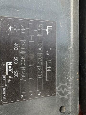 Elektrischer Hochhubwagen Linde L14, VS-22609 LINDE L14