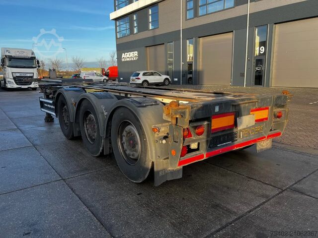 Container transport Renders Euro 800 3DFCST / Container Chassis / 45FT / 1x...