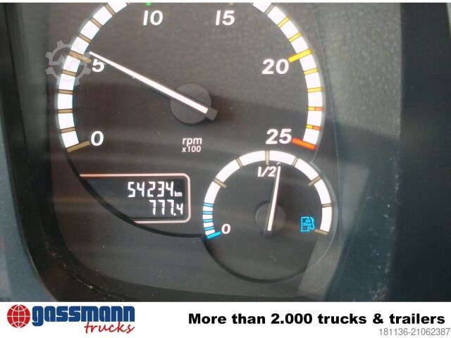 Abrollkipper Mercedes-Benz Arocs 1836/4x2, Meiller RK 14.55 Abrollkipper,