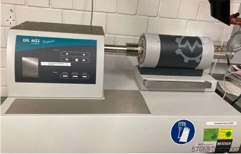 Material characterisation Netzsch Dilatometer DIL 402