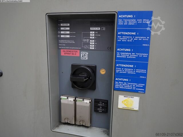Drehmaschine - zyklengesteuert GILDEMEISTER Sprint 65