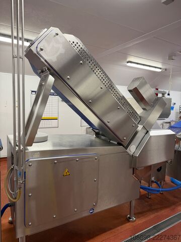 Schneide- und Verpackungslinien für gegartes Fleisch Weber and Multivac CCS405 and R535