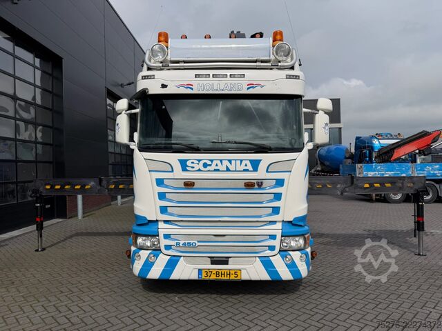 Kranwagen Scania R450 6x2 HMF 5020-K7+2 ,Winch Euro 6