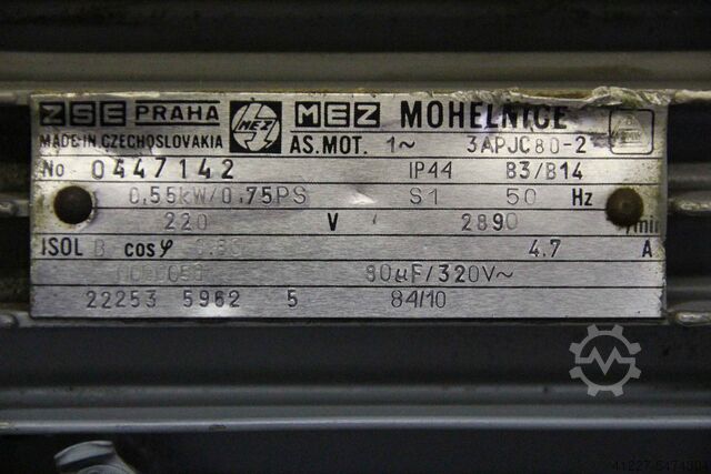 Electric motor 0.55 kW 2890 rpm ZSE MEZ 3APJC80-2