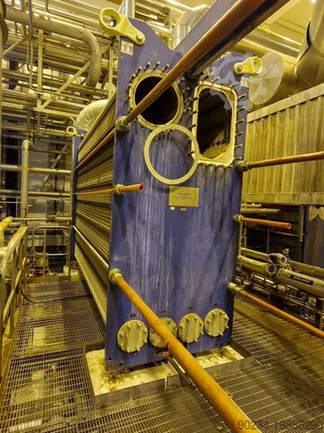 Alfa Laval 316L Stainless Steel 3-Effect Plate Evaporator ALFA LAVAL Various