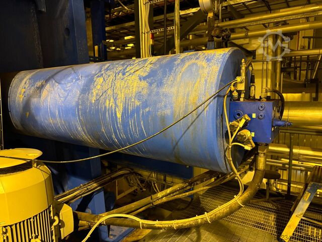 Used Andritz model AE15*20MKWD15 801sqmt Polypropylene Membrane filter press ANDRITZ AE 15*20MKWD 15