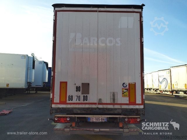Auflieger mit Pritsche & Plane Schmitz Cargobull Semitrailer Curtainsider Standard Hayon
