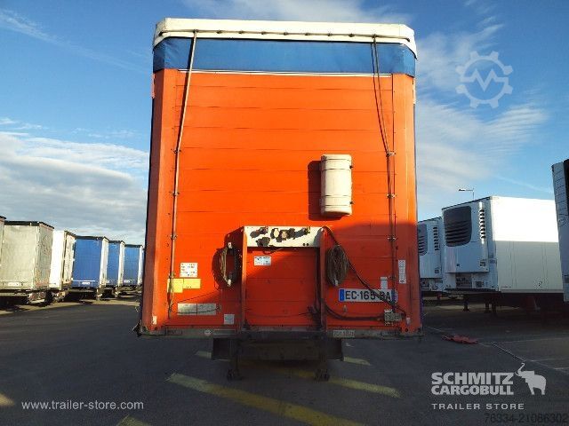 Auflieger mit Pritsche & Plane Schmitz Cargobull Semitrailer Curtainsider Standard Hayon