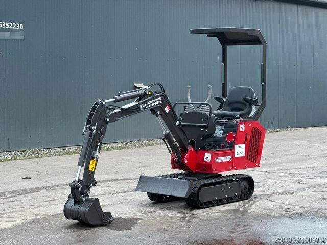Kettenbagger Wematik Marla120 Minibagger inkl. Schaufel *NEU*