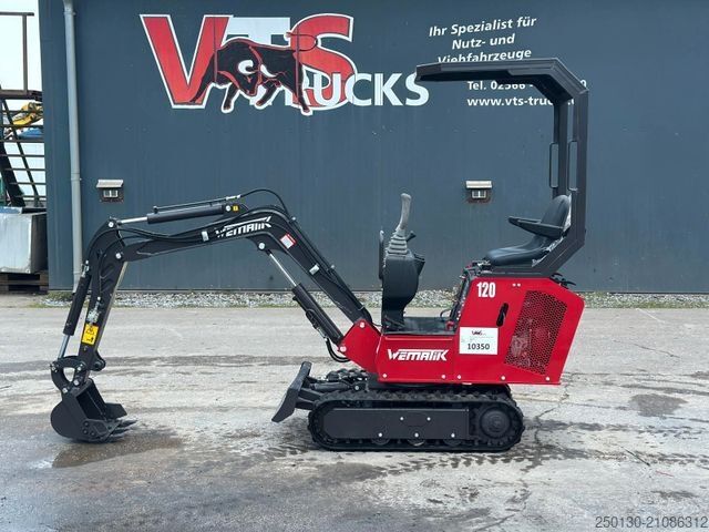 Kettenbagger Wematik Marla120 Minibagger inkl. Schaufel *NEU*
