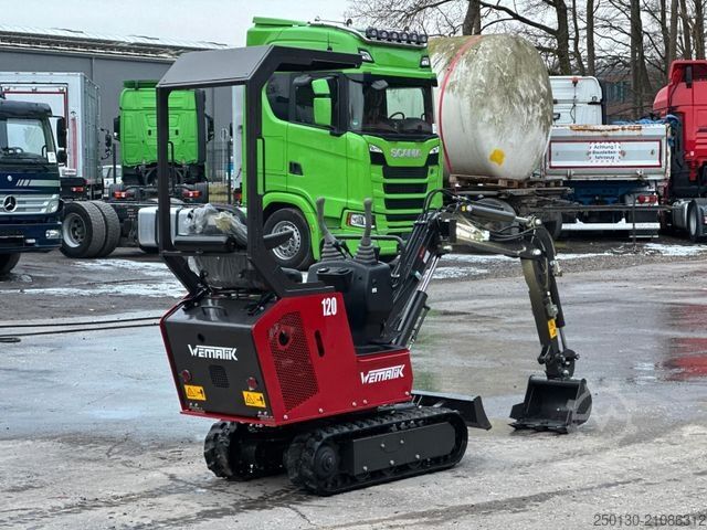 Kettenbagger Wematik Marla120 Minibagger inkl. Schaufel *NEU*