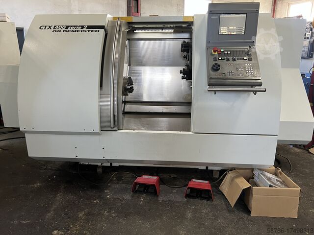 CNC lathe Gildemeister CTX 400 S2 V3