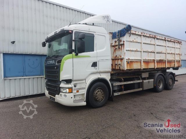Abrollkipper Scania R 560 LB6x2MNB Hyvalift 20.58 S Abrollkipper