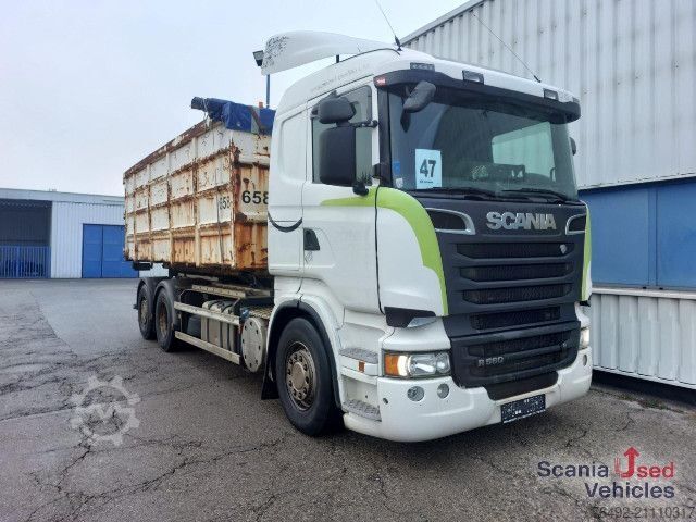 Abrollkipper Scania R 560 LB6x2MNB Hyvalift 20.58 S Abrollkipper