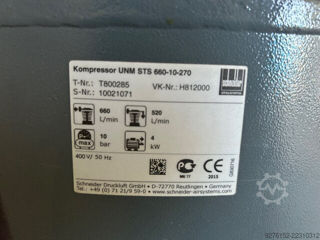 Compressor Schneider UNM STS 660-10-270 + DK 985Eco