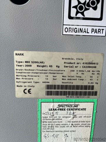 Refrigerant drier Mark MDX 5200