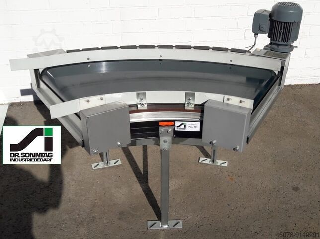 Curved belt conveyor 60° right bend Transnorm 500 IR600